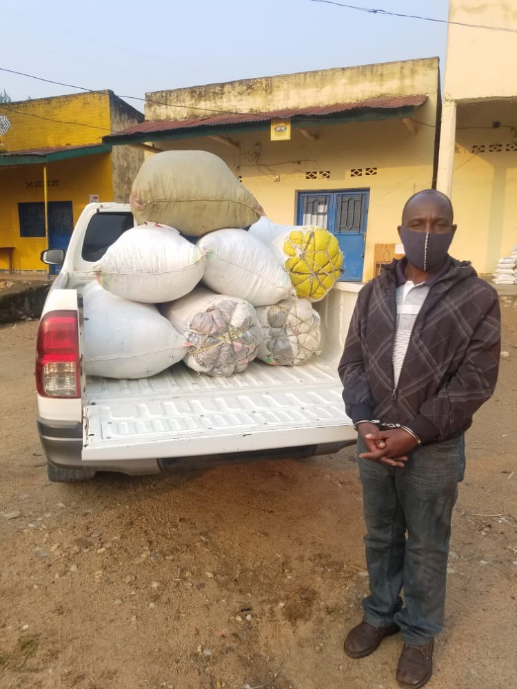 One of suspected smugglers.  