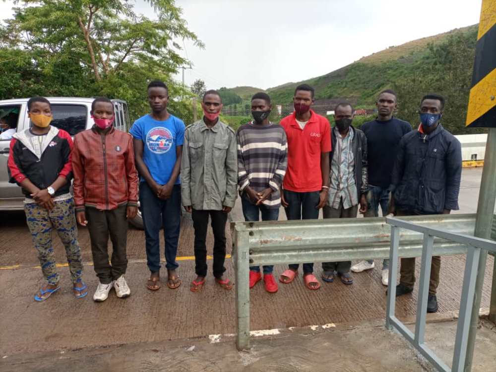 The deportees including young men in the age bracket between 18 and 23 arrived in Rwanda on Wednesday 20th October 2021 through Kagitumba One Stop Border Post. 
