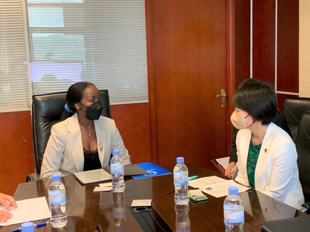 Takako also held talks with the Minister of Foreign Affairs and Innovation.