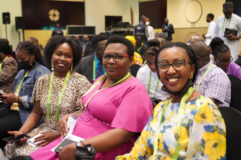 Participants of Commonwealth Business Forum in Kigali. 