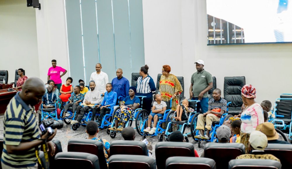 Persons living with disabilities commended the kind gesture.