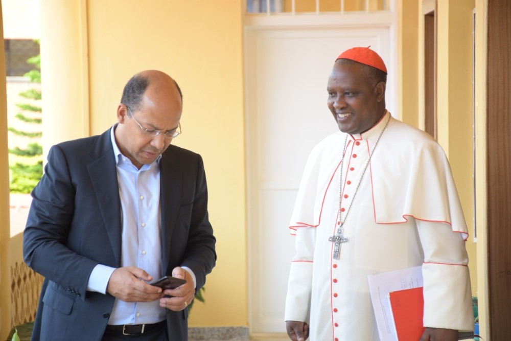 Nicolas had a very productive meeting with the Archbishop of Kigali, Cardinal Antoine in Kigali during his recent visit to Rwanda.