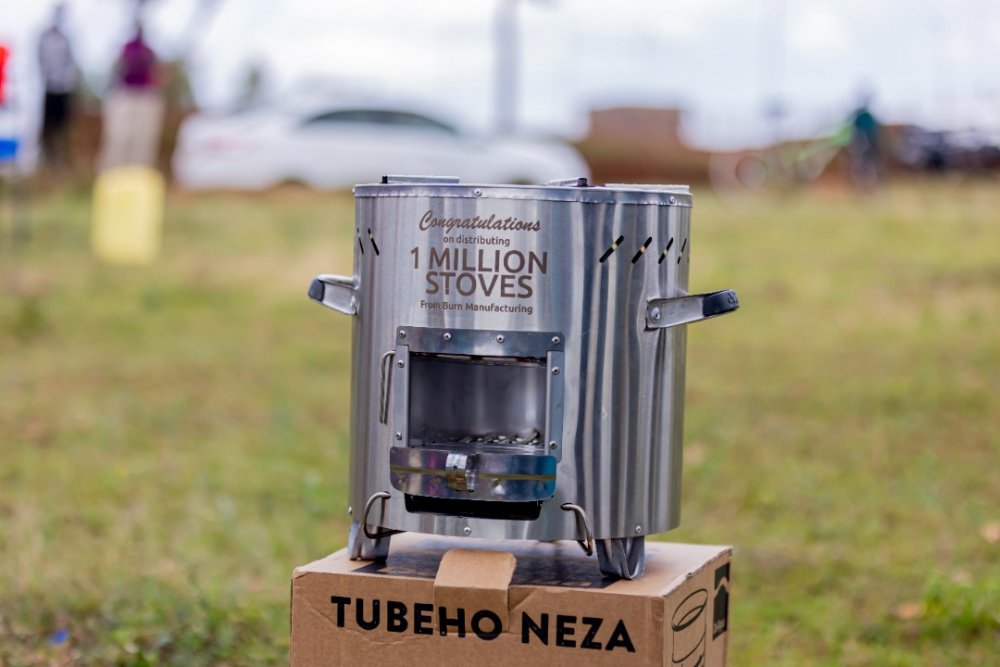 One of energy efficient cooking stoves distributed among Rwandans to contribute to the reduction of emissions. 
