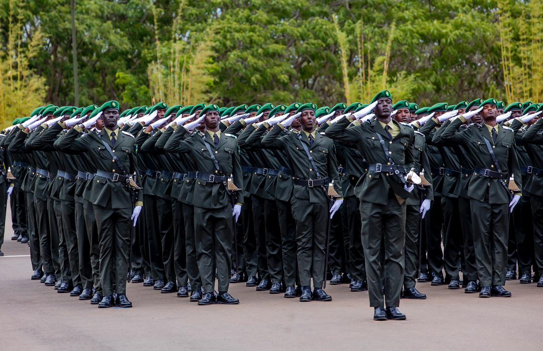 President Kagame has promoted 2430 military officers.