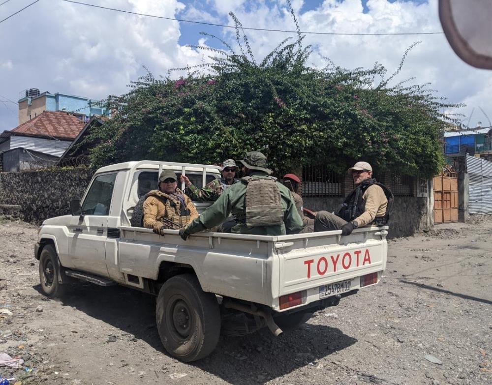 Mercenaries believed to be from Wagner are seen in different corners of Goma. 