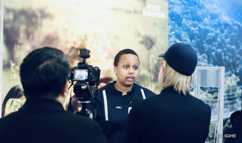 Kageruka explained Rwanda's efforts to promote tourism.