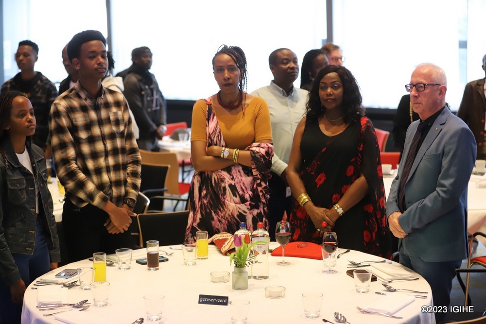 The event brought together people from different age brackets. 