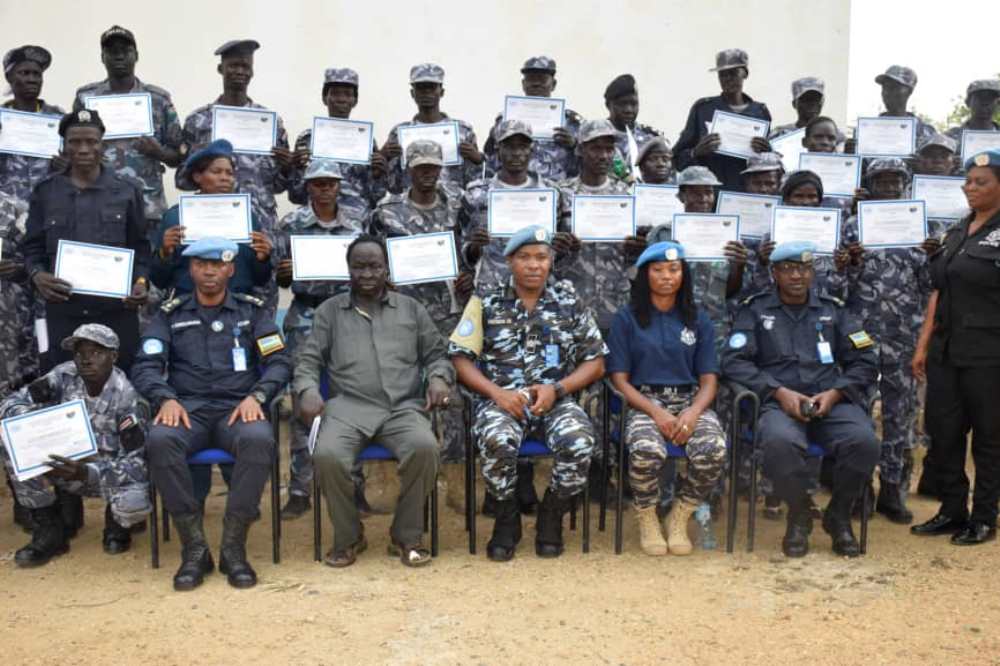 The training, which concluded on Saturday, April 29, was attended by 80 officers from various units of South Sudan National Police Service (SSNPS), deployed in Malakal.