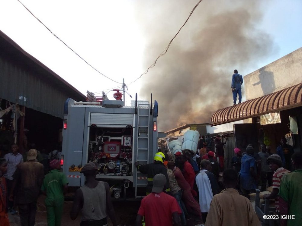 RNP rushed to intervene as fire broke out. 