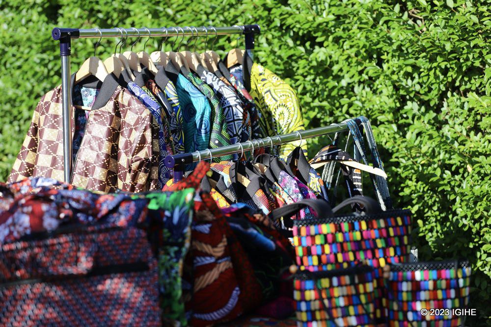 Sankoh's efforts have seen Made in Rwanda clothes available in Ghent City.