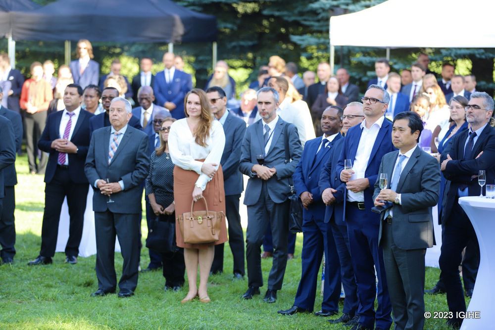 The event took place on September 4th, 2023, at Ambassador Shyaka’s residence. 