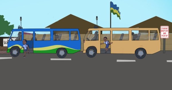 Utilizing electric cars and encouraging parents and drivers to turn off their vehicles when parked at schools can effectively decrease air pollution.