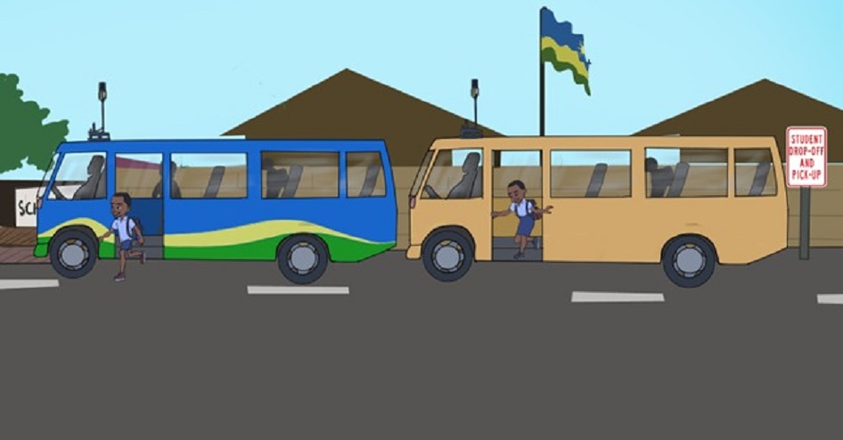 Utilizing electric cars and encouraging parents and drivers to turn off their vehicles when parked at schools can effectively decrease air pollution.