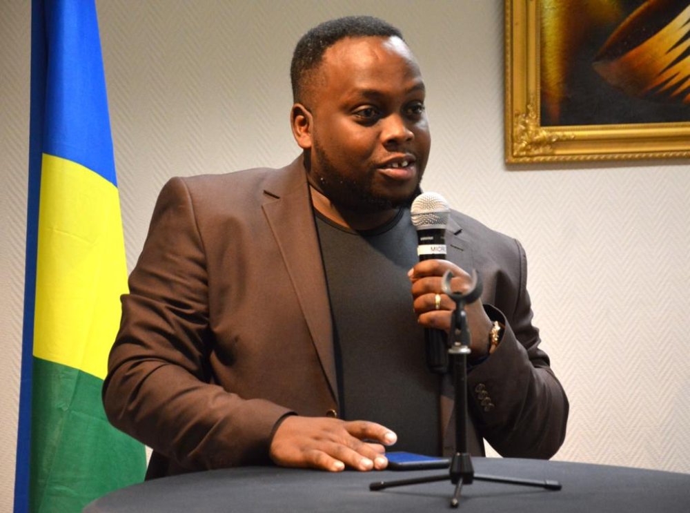 Gilbert Dushimimana, the President of the Rwandan Diaspora - DRB - Rugali.