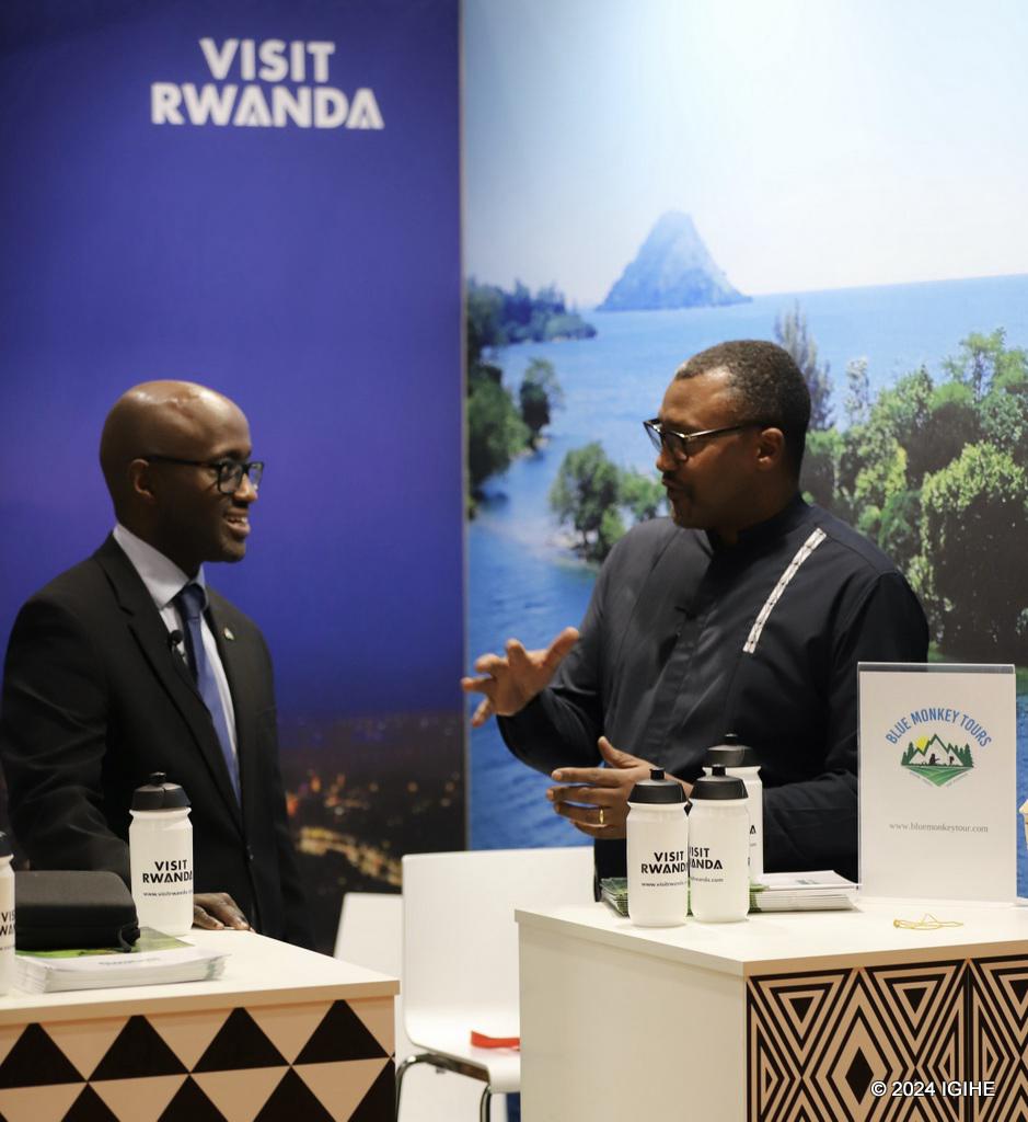 Speaking to IGIHE on the first day as he opened Rwanda's pavilion; Rwanda's Ambassador to the Netherlands, Olivier Nduhungirehe expressed satisfaction that Rwanda is among the nations showcasing its tourism offerings at the fair.