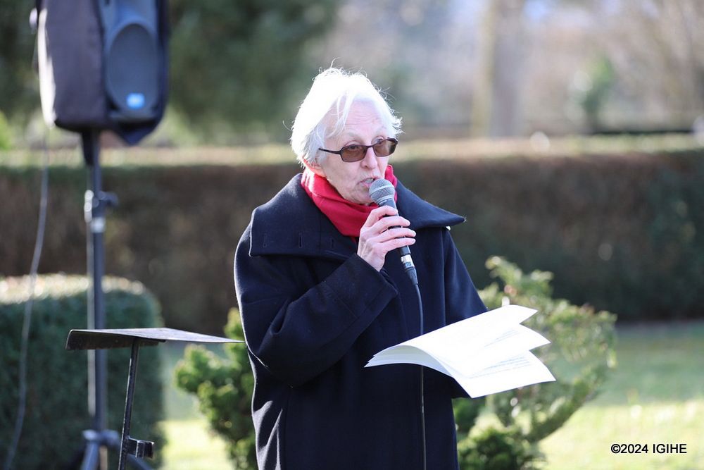  Ilse Nirk is a friend of Rwanda and one of the individuals who played a significant role in the completion of the memorial.
