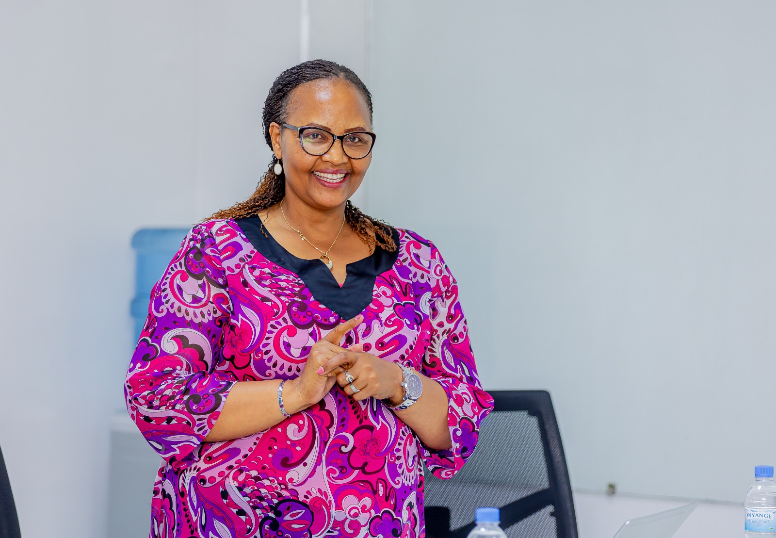 Judith Katabarwa, a capacity building expert based in Rwanda
