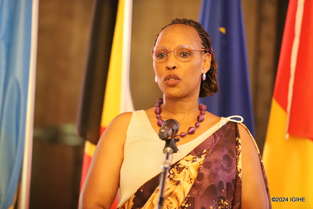The event was moderated by Mujawamariya Christine