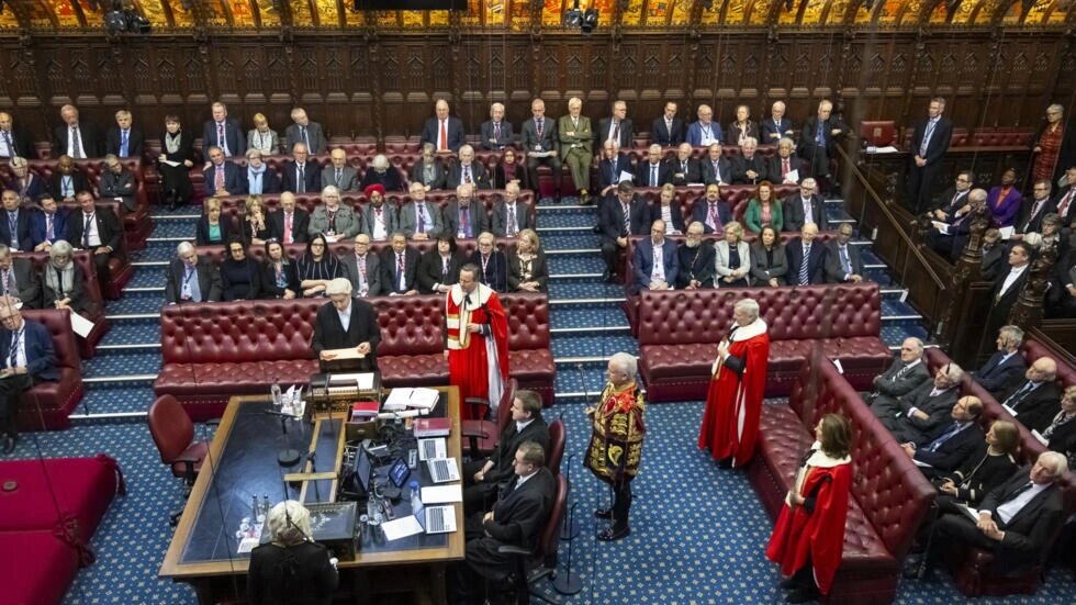 The United Kingdom's House of Lords in session