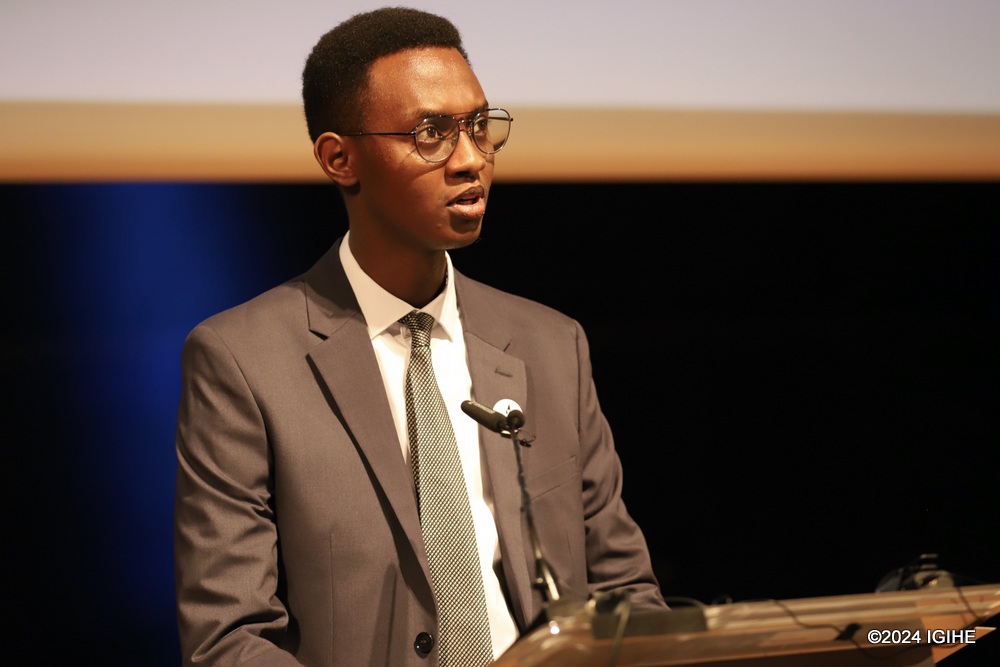 Allan Nyombayire moderated the event