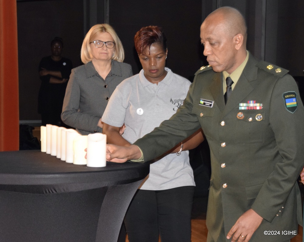 Defence Attaché at Rwanda's Embassy in Poland, Lt Col Pascal Munyengabe