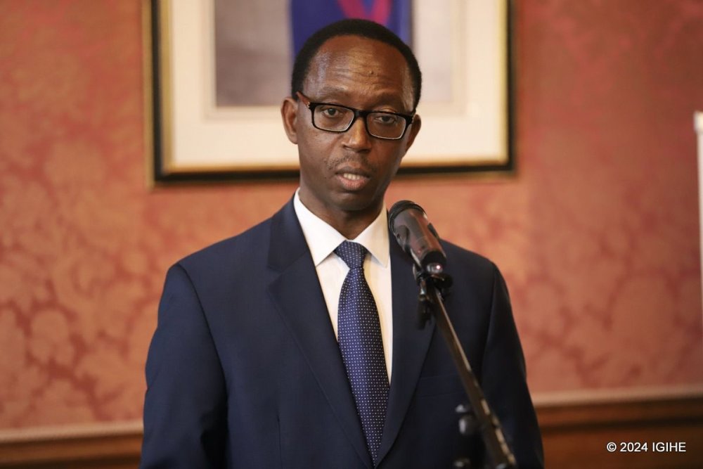 Chargé d’Affaires at the Embassy of Rwanda in Belgium, André Bucyana.