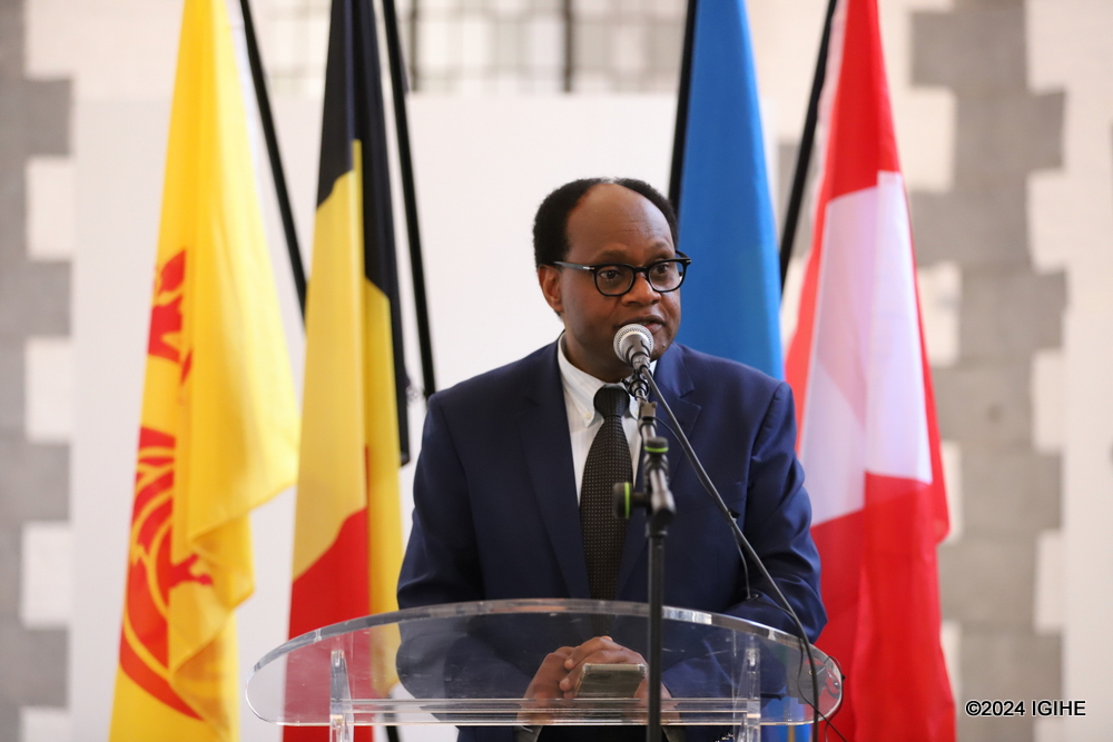 Ernest Sagaga, the President of Ibuka-Mémoire & Justice-Belgique praised the Mons leadership for providing a space that includes the Memorial for victims of the Genocide against the Tutsi.  