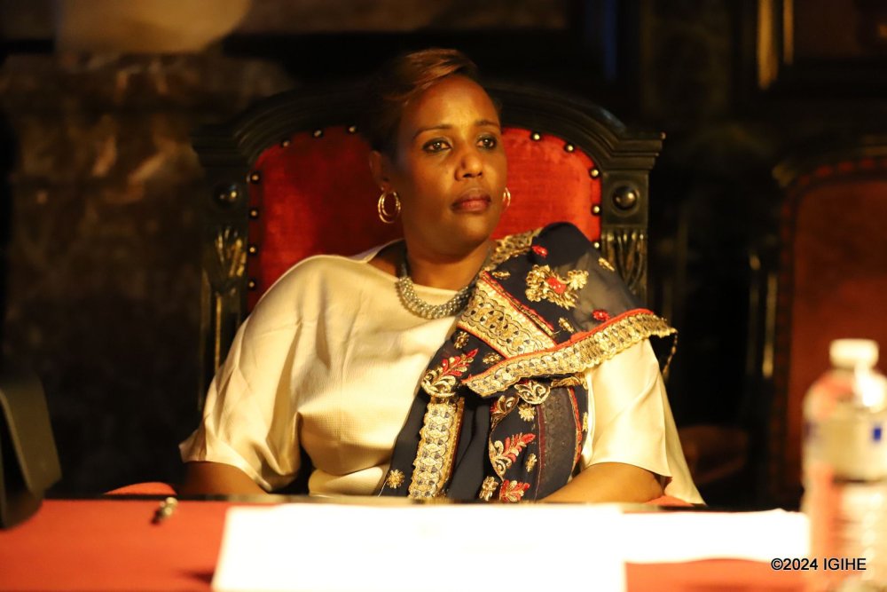 Survivor of Genocide against the Tutsi, Brigitte Safari shared her testimony.