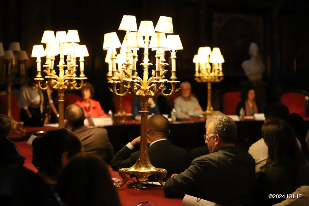 These discussions, held on May 15, 2024, took place in the "Salle des audiences solennelles de la Cour de cassation." 
