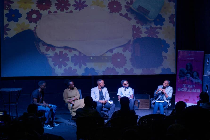 A panel Educating about Menstrual Hygiene To the peaple that attented the One of The Events