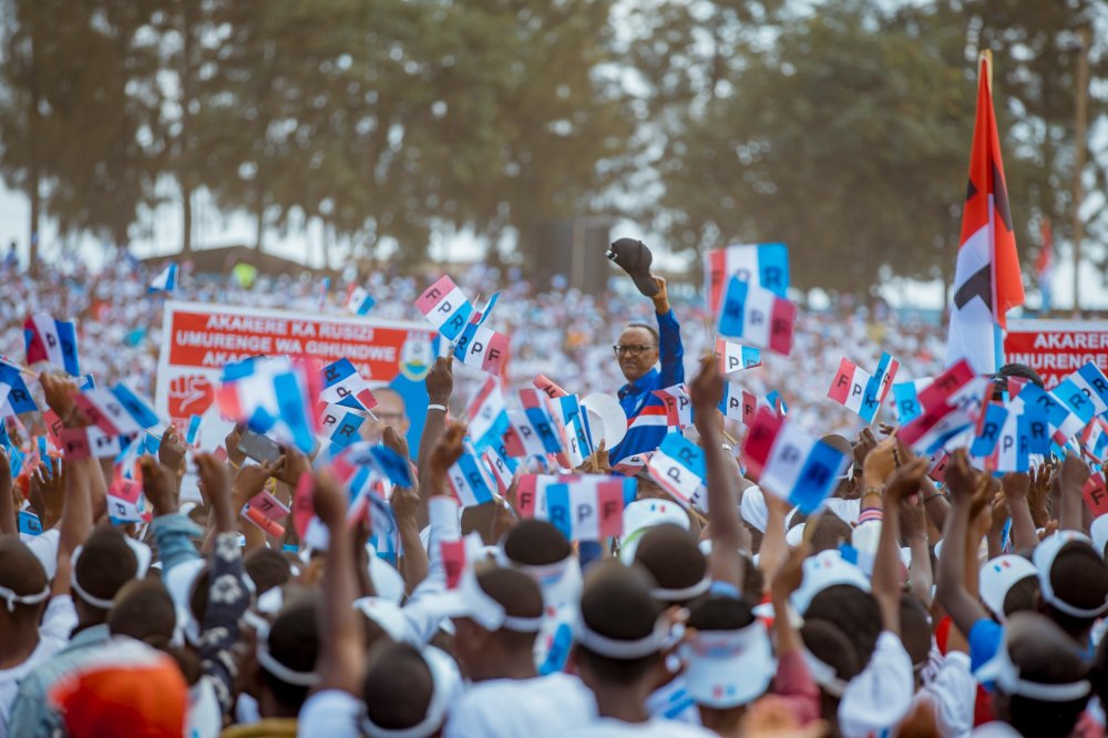 Kagame expressed his gratitude to the residents of Rusizi, emphasizing that this stage of the campaign is a significant moment to appreciate the progress made while remembering where Rwanda has come from.