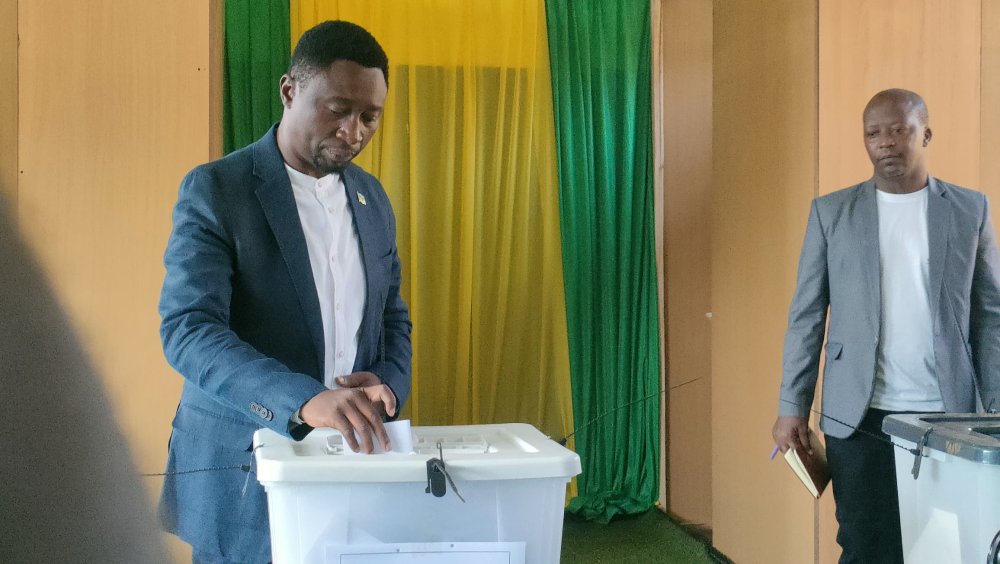 Dr Frank Habineza of the Democratic Green Party expressed optimism about winning the presidential election.