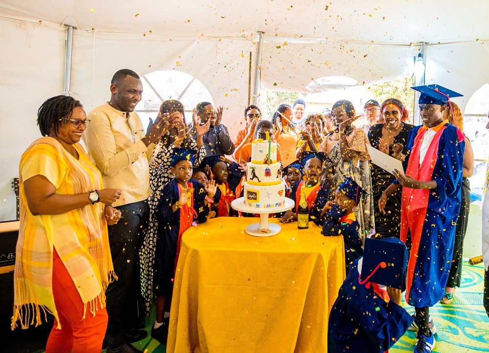It was glamor as children graduated from Autism Rwanda Center.