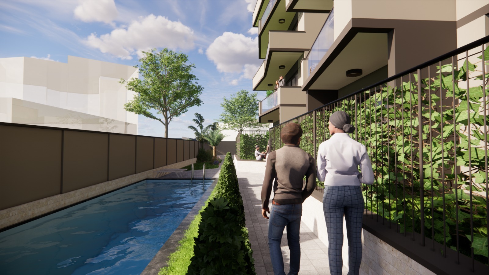Isange Estate Rebero (Phase 1) consists of 15 villas with shared common spaces and a swimming pool, delivered in July 2022.