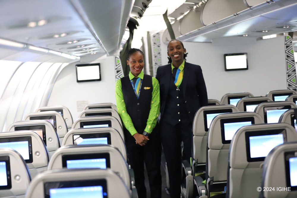 The passenger service agents on these RwandAir flights are known for their expertise and hospitality.