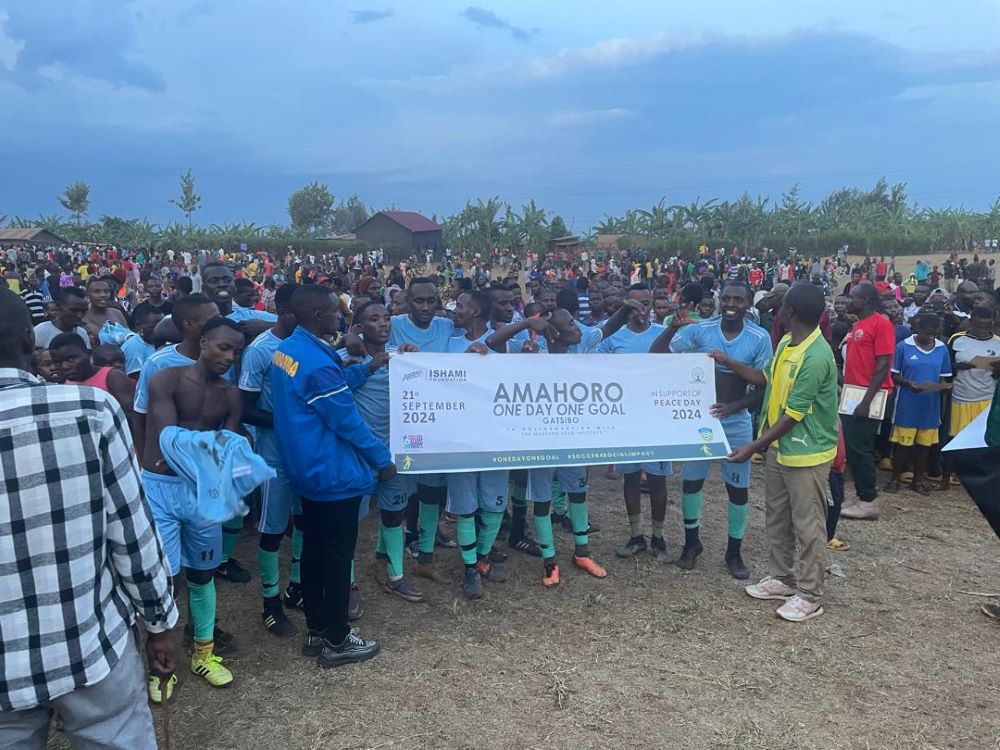 The Mustard Seed Institute (MSI) and Ishami Foundation recently partnered to leverage football as a tool for promoting social cohesion and harmony in Rwanda.