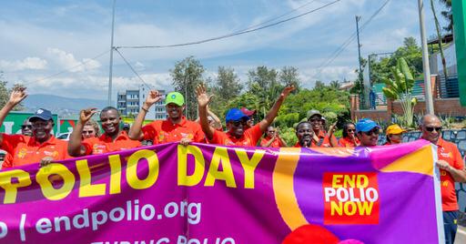 The event was attended by Dr. Kayondo King, head of the government-appointed Commission for Polio Eradication, and Dr. Langa Nelia, representing the World Health Organization (WHO).