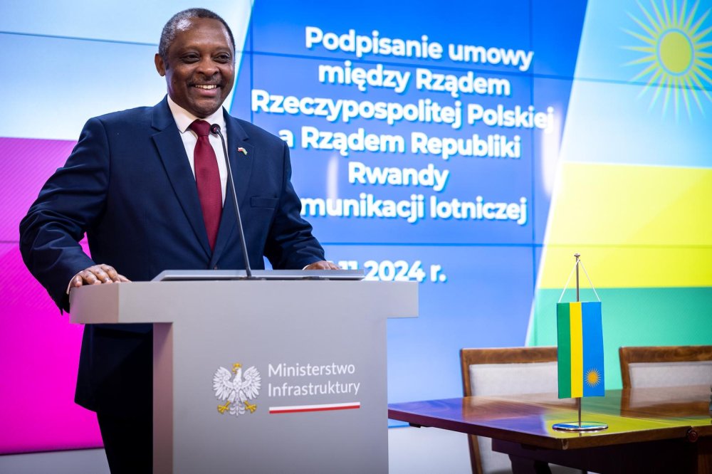 Rwanda was represented by ambassador to the country, Prof. Anastase Shyaka 