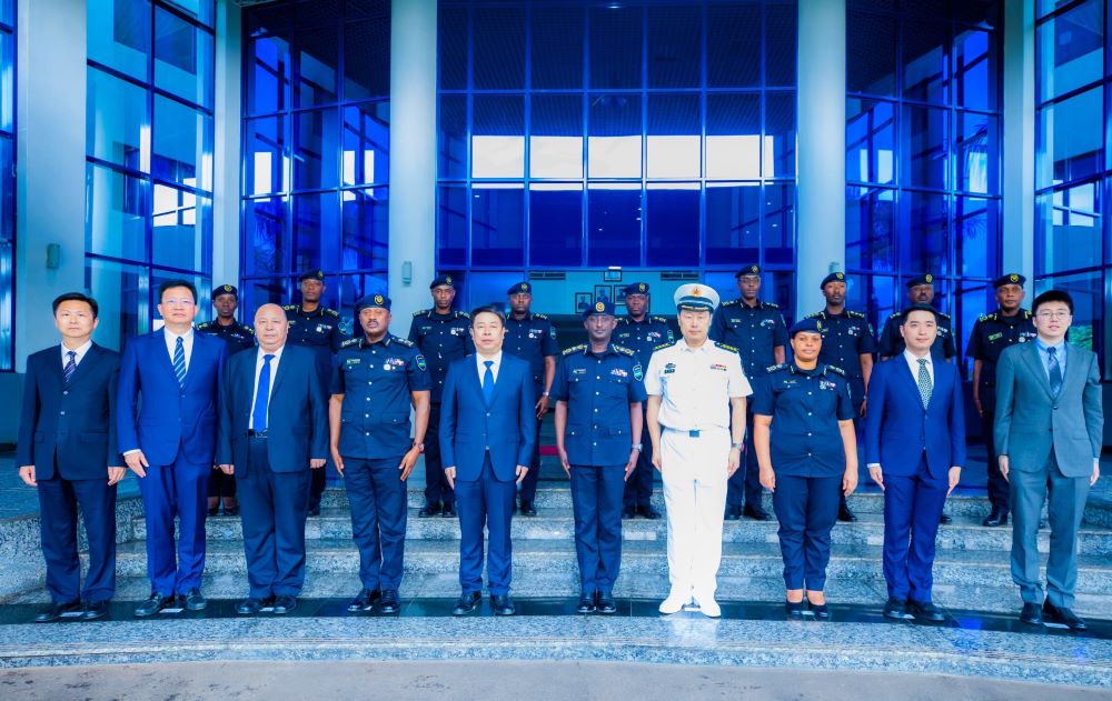 Representatives from RNP leadership and Chinese delegation in a group photo after holding the bilateral meeting.
