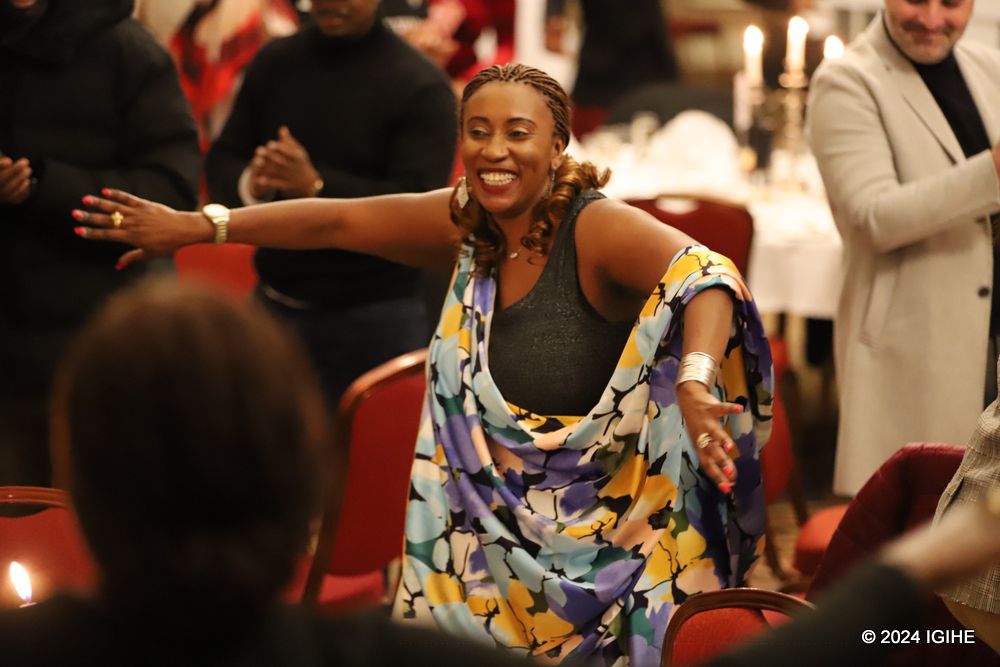 The event also featured Rwandan traditional performances.
