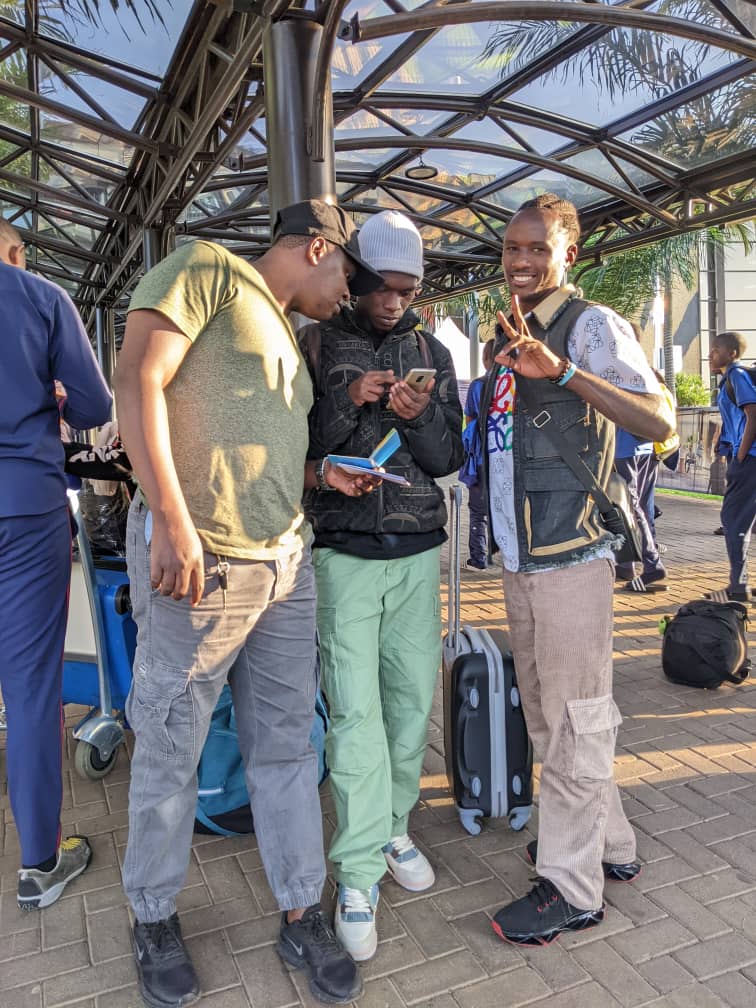 The player left Kigali on Sunday, December 8, 2024.