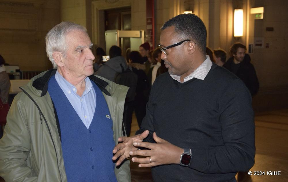 Alain Gauthier, founder of CPCR in an nterview with IGIHE.
