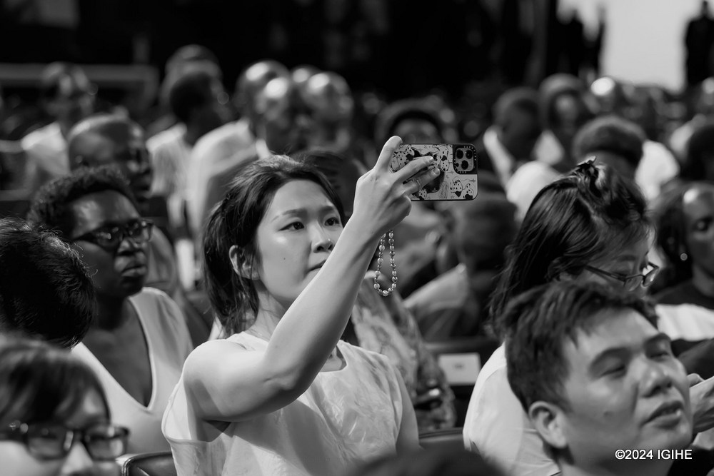 The concert was attended by members of the Catholic church, friends of the choir from various denominations, and senior leaders in Rwanda.