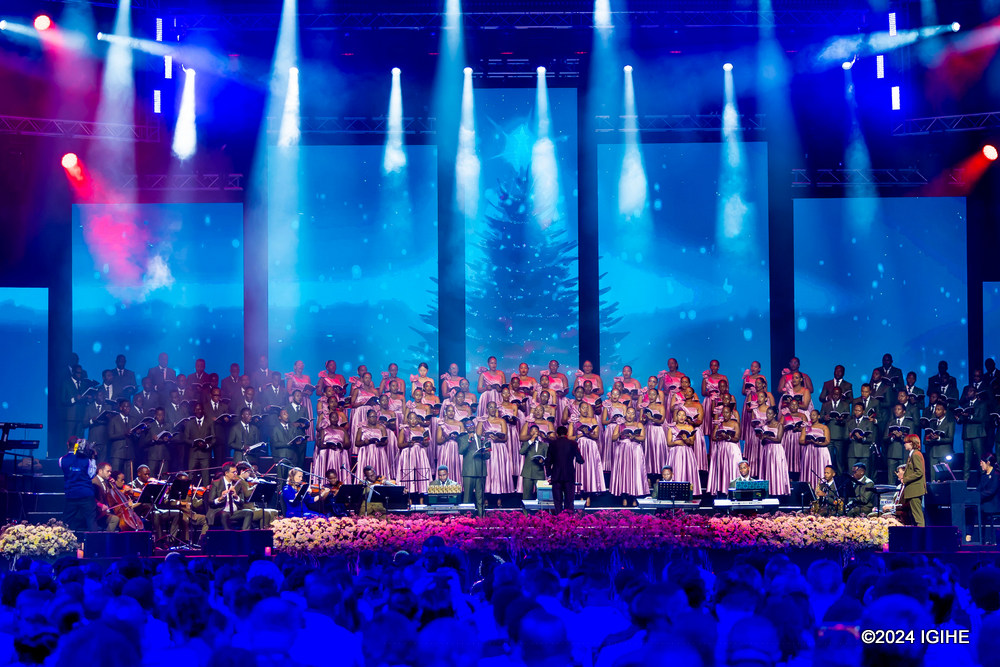 Chorale de Kigali moved the hearts of those who attended the concert with their melodious tunes.