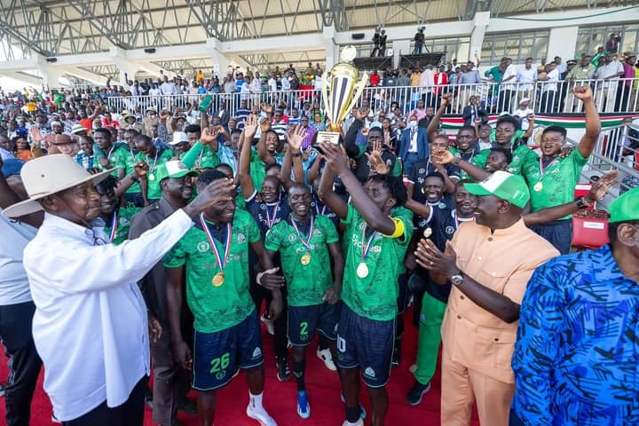 There was a friendly game between Kenya’s Gor Mahia and Uganda’s Kitara FC, with Gor Mahia winning 9-8 in penalties.