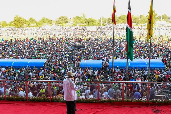 The newly constructed Jaramogi Oginga Odinga stadium was also inuagurated.