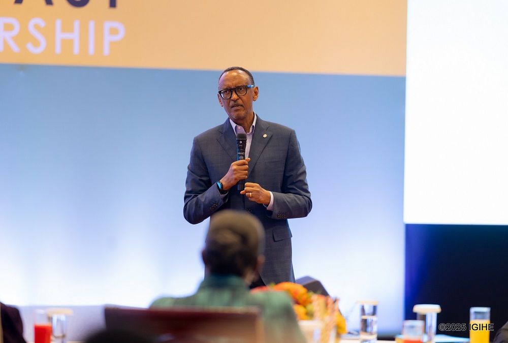 President Paul Kagame on Sunday emphasized the need for leaders across various sectors, as well as Rwandans as a whole, to prioritize moral upbringing.