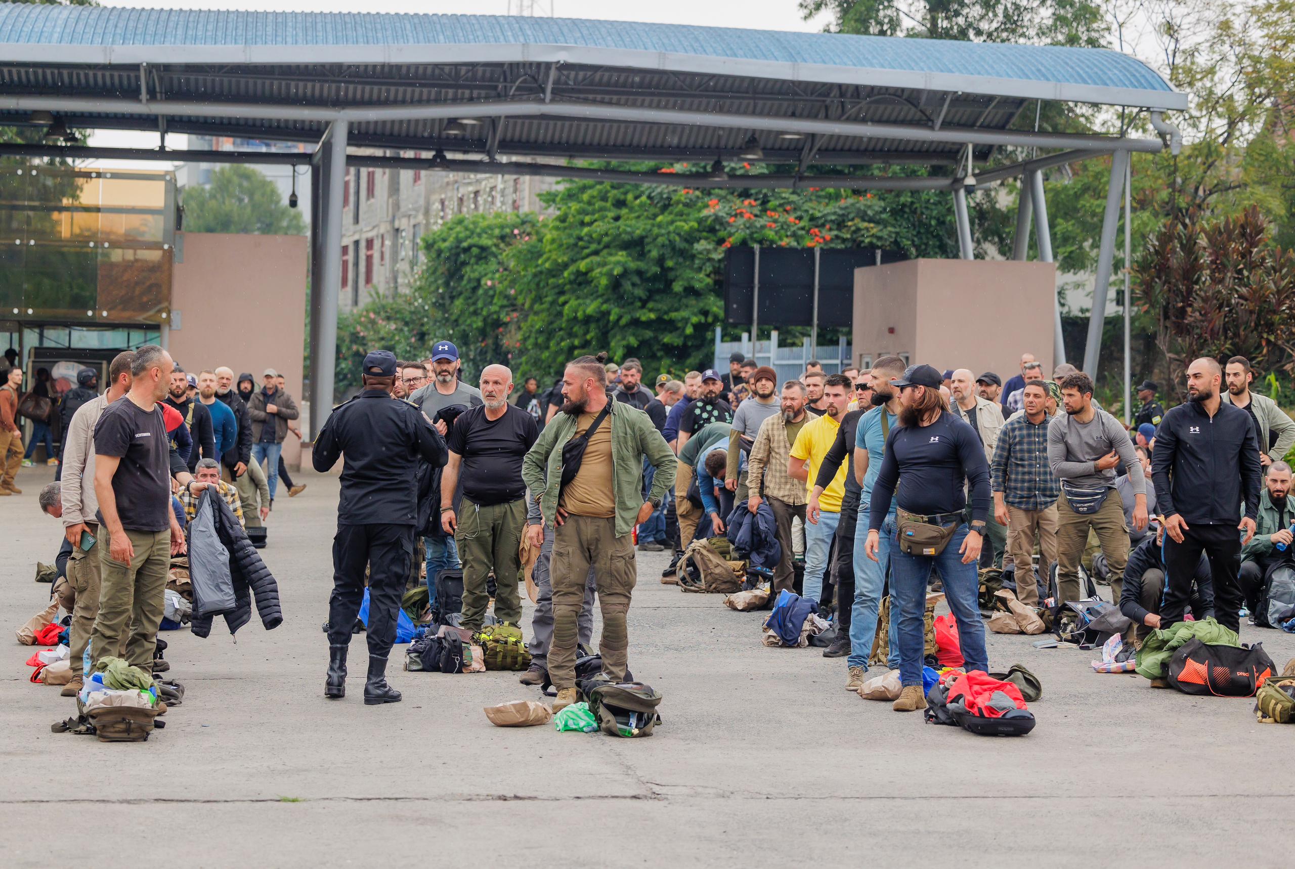 The mercenaries suffered a setback when M23 fighters defeated the coalition forces and captured the city of Goma on Monday, forcing them to surrender to MONUSCO peacekeepers.