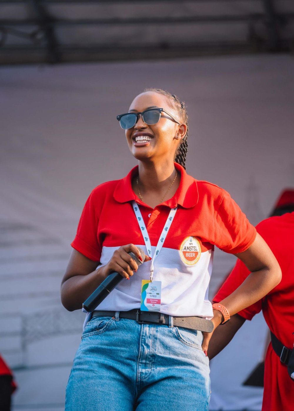Miss Muyango was part of MCs for the concerts.