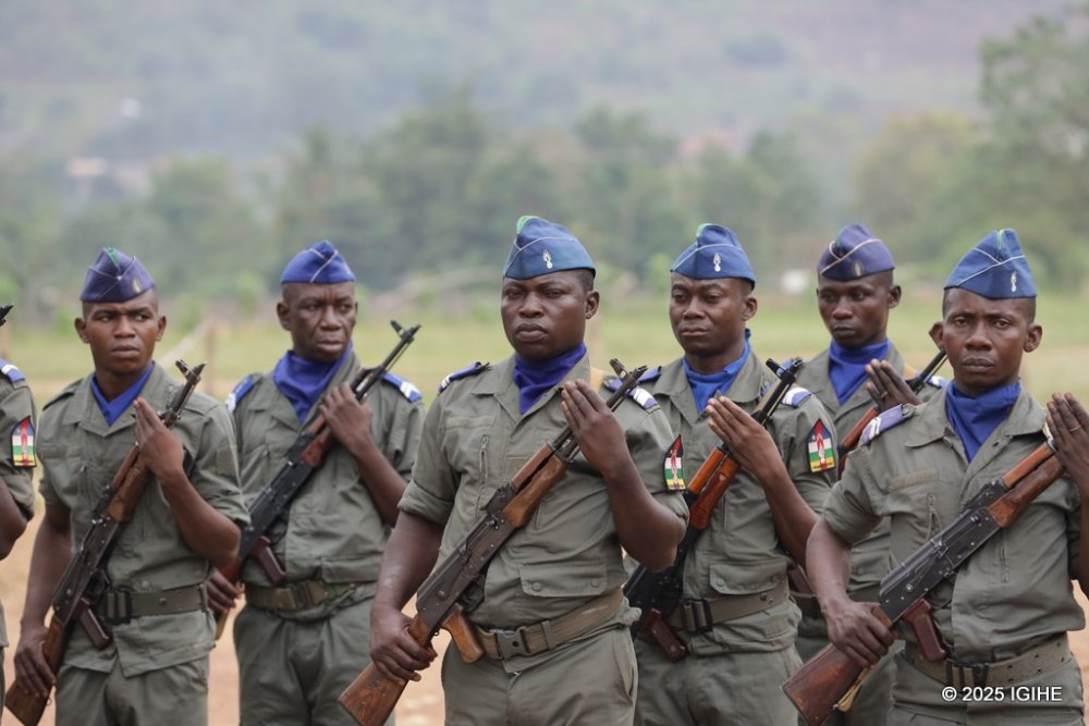 The first group of 600 soldiers nearing completion.